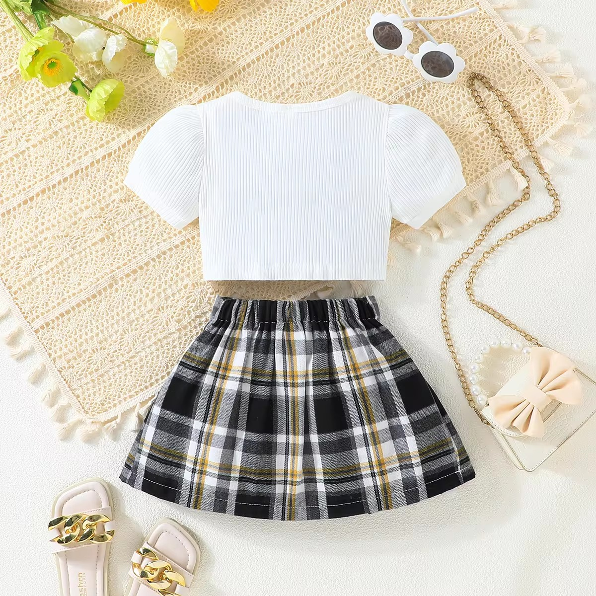 Conjunto Chloe Clássico 🕰️ Moderno 🚀 - Sofisticação ✨ e Estilo para Meia-Estação 🍂