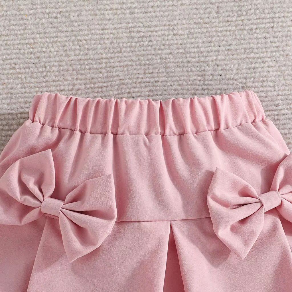 Conjunto Amanda Girlcore 🎀💖 – em Casimira ☁️ para o Verão 🍦☀️