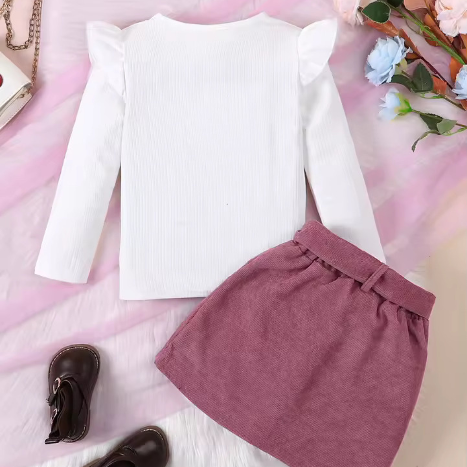 Conjunto Jamily 🌟 Versátil – Sofisticação 💎 e Conforto 💖 Infantil 🧸