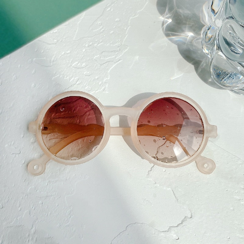 ✨ Óculos de Sol Vintage Infantil ☀️💖 Proteção e Pura Fofura! 😎
