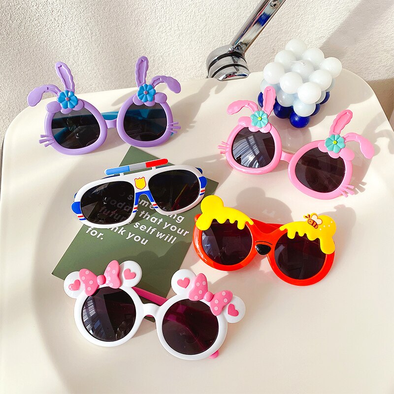 Óculos Sol Cute ✨: O Charme Fofinho da Sua Princesa! 👑💖 Onde a fantasia ganha vida 🌈