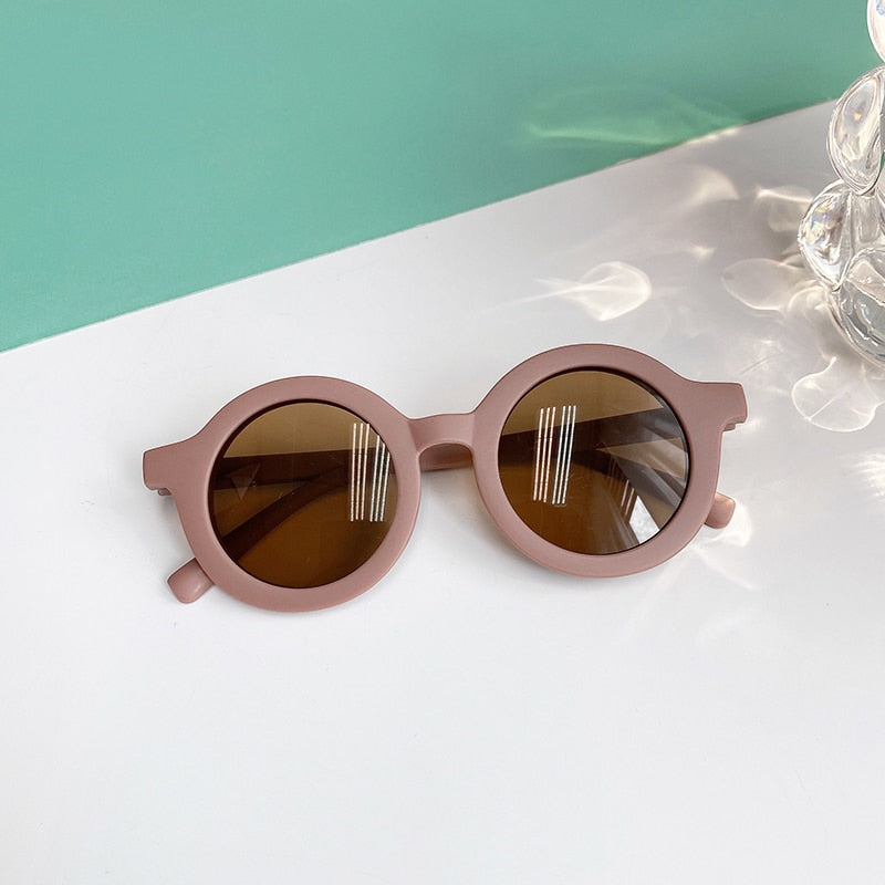 ✨ Óculos de Sol Vintage Infantil ☀️💖 Proteção e Pura Fofura! 😎