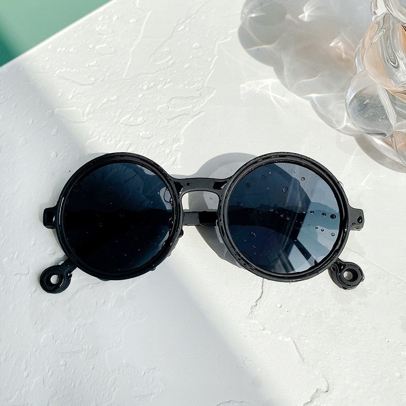 ✨ Óculos de Sol Vintage Infantil ☀️💖 Proteção e Pura Fofura! 😎