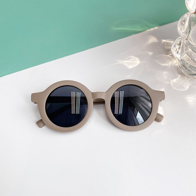 ✨ Óculos de Sol Vintage Infantil ☀️💖 Proteção e Pura Fofura! 😎