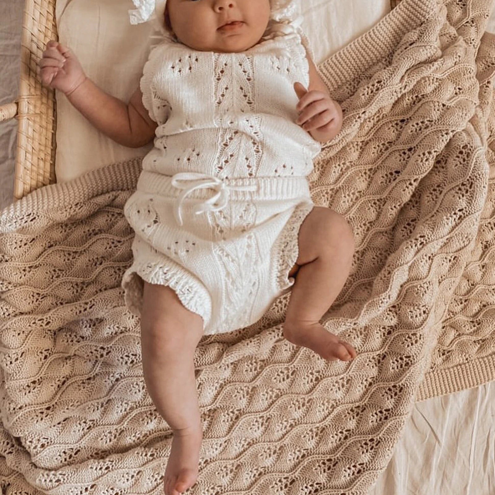 💎 Conjunto Tricot Premium ☁️💖: Um Must-Have com Fios de Carinho e Toque Fofinho - Puro Charme! 🌟🍼