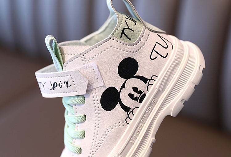 🚀 Tênis Botinha Aventuras Mickey 🌈👣