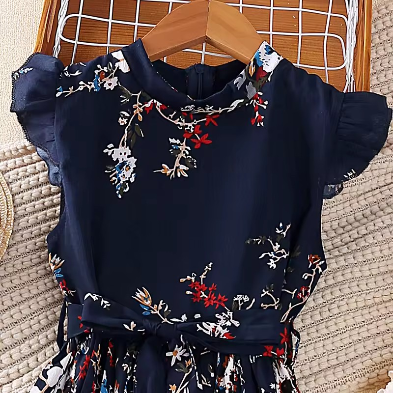 Vestido Lígia Princesa Casual 👑🤍 - Detalhes Franzidos 👗 e Atmosfera Romântica 🥰