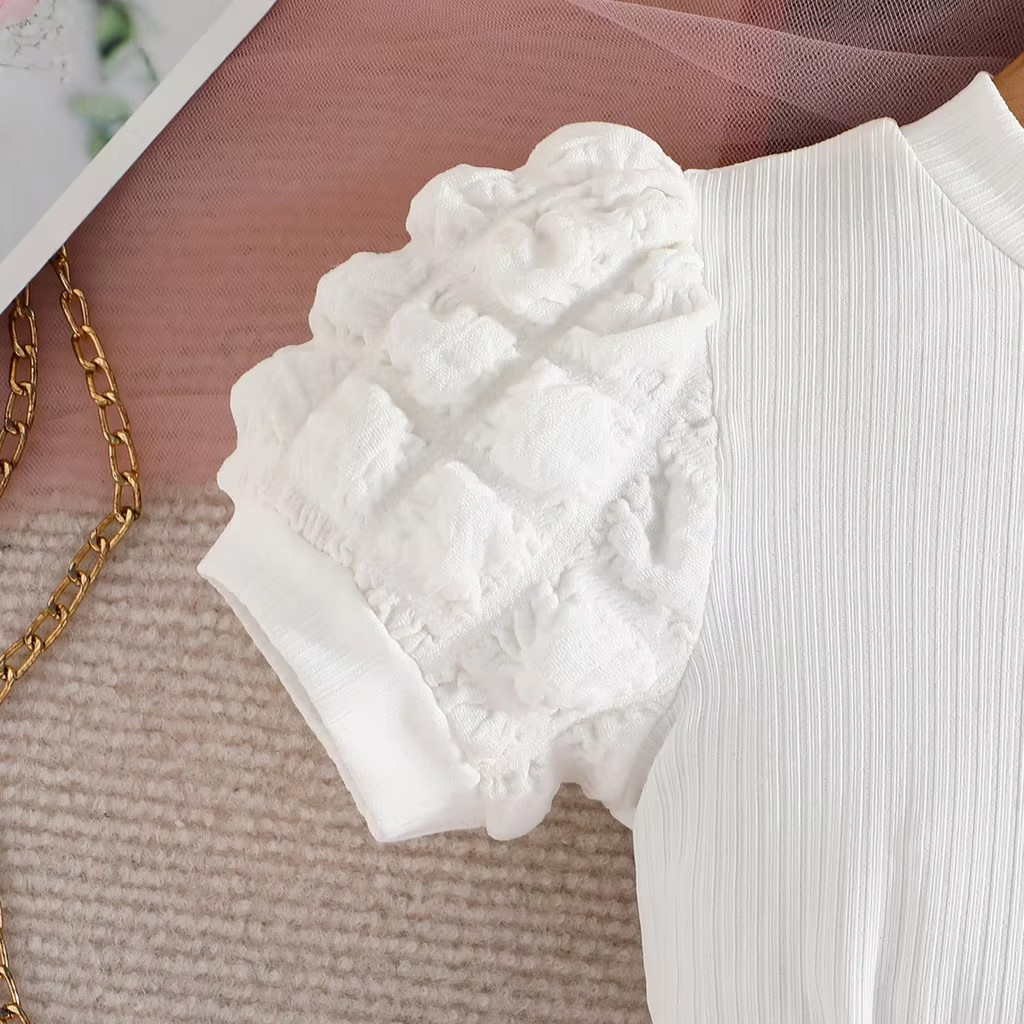 Conjunto Amanda Girlcore 🎀💖 – em Casimira ☁️ para o Verão 🍦☀️