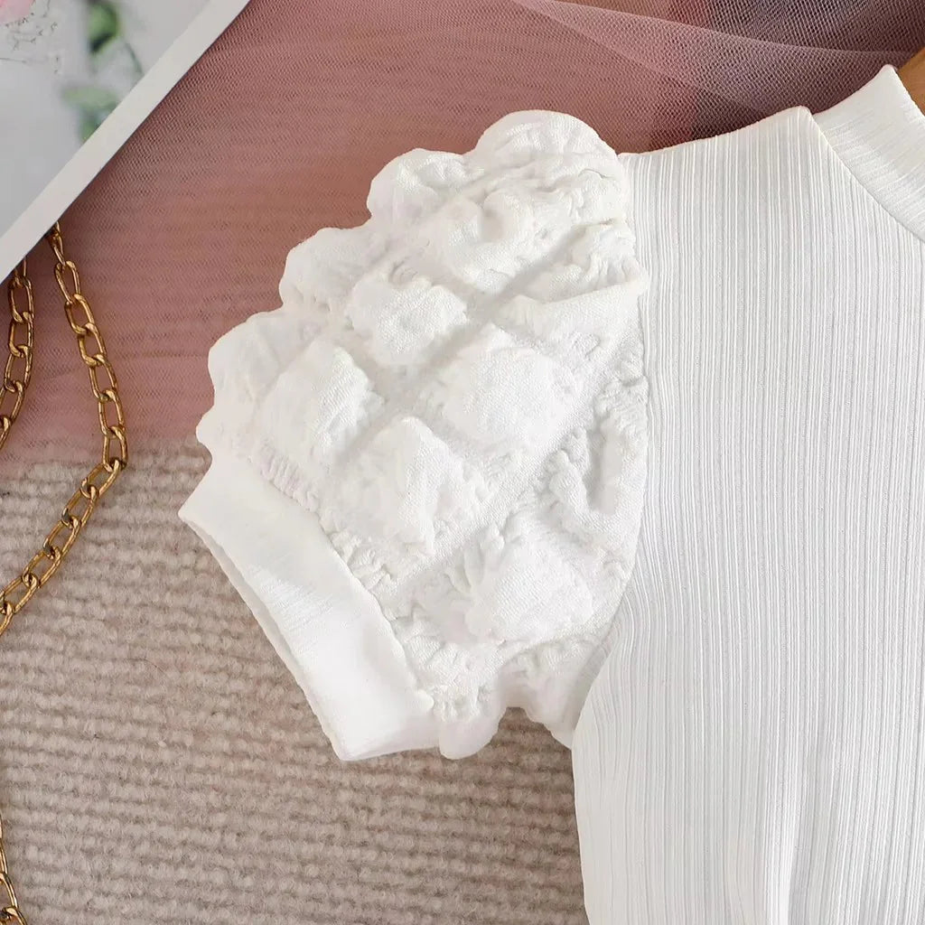 Conjunto Amanda Girlcore 🎀💖 – em Casimira ☁️ para o Verão 🍦☀️