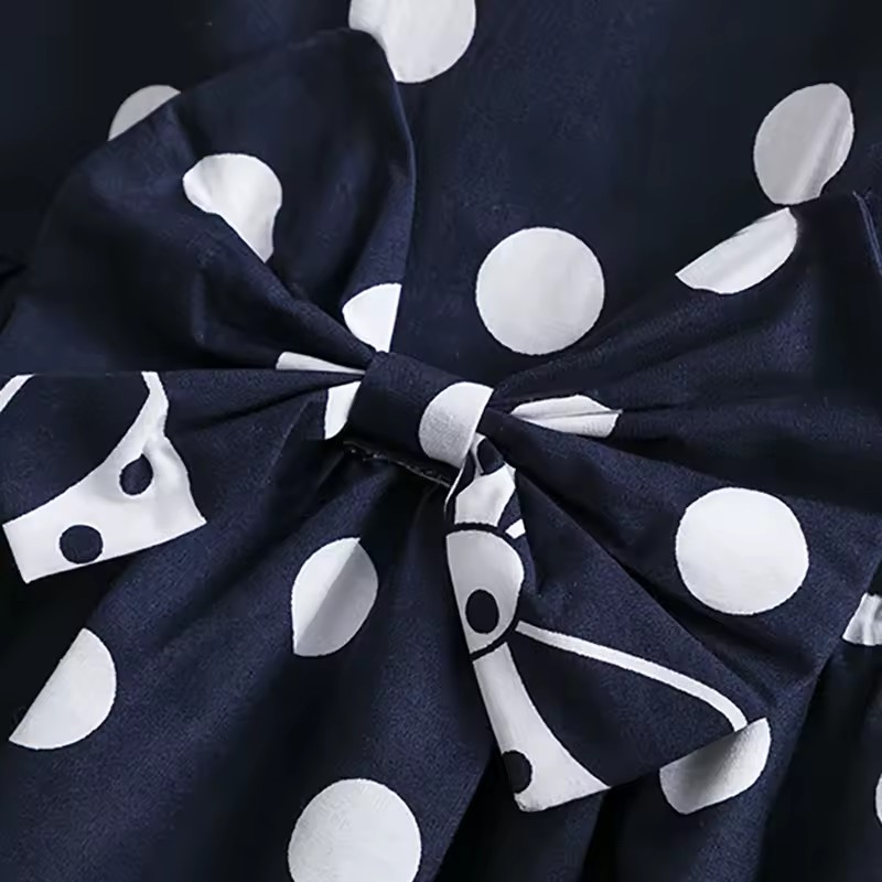 Vestido Helen Charme Retrô 🕰️✨Leveza ☁️ & Acabamento Primoroso 👌 com Laços 💖