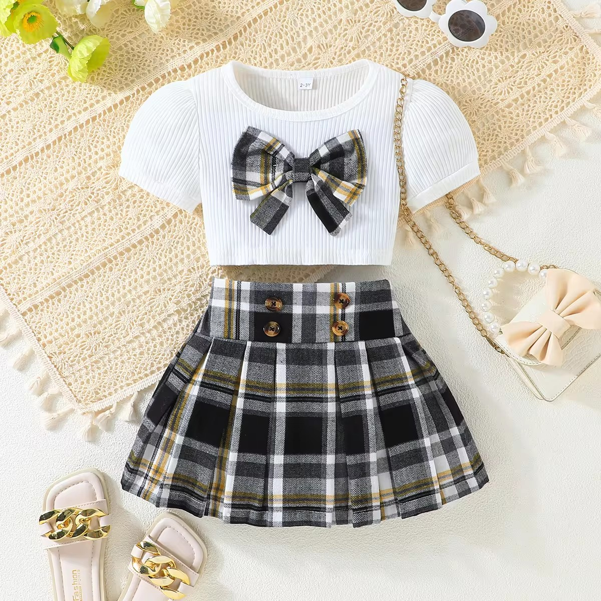 Conjunto Chloe Clássico 🕰️ Moderno 🚀 - Sofisticação ✨ e Estilo para Meia-Estação 🍂