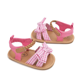 Sandália Estefany Encanto de Laço 🎀 Charme Trend para Pezinhos Delicados 👣✨