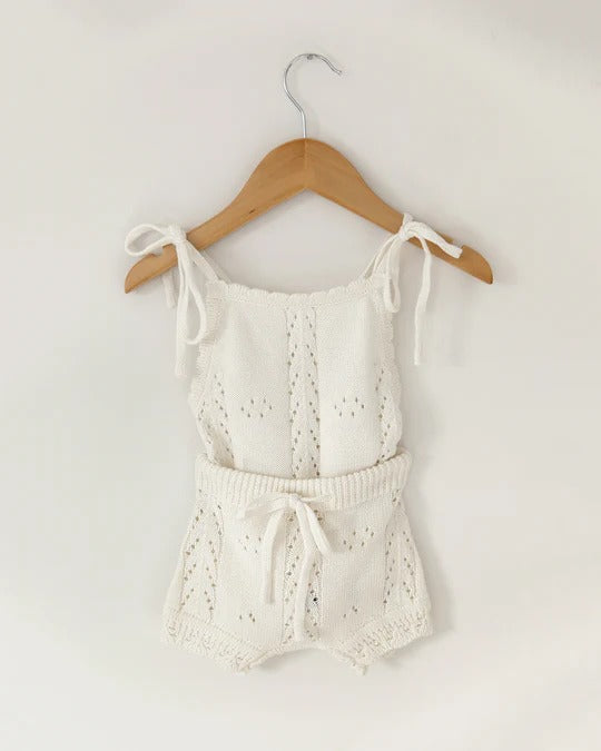 💎 Conjunto Tricot Premium ☁️💖: Um Must-Have com Fios de Carinho e Toque Fofinho - Puro Charme! 🌟🍼