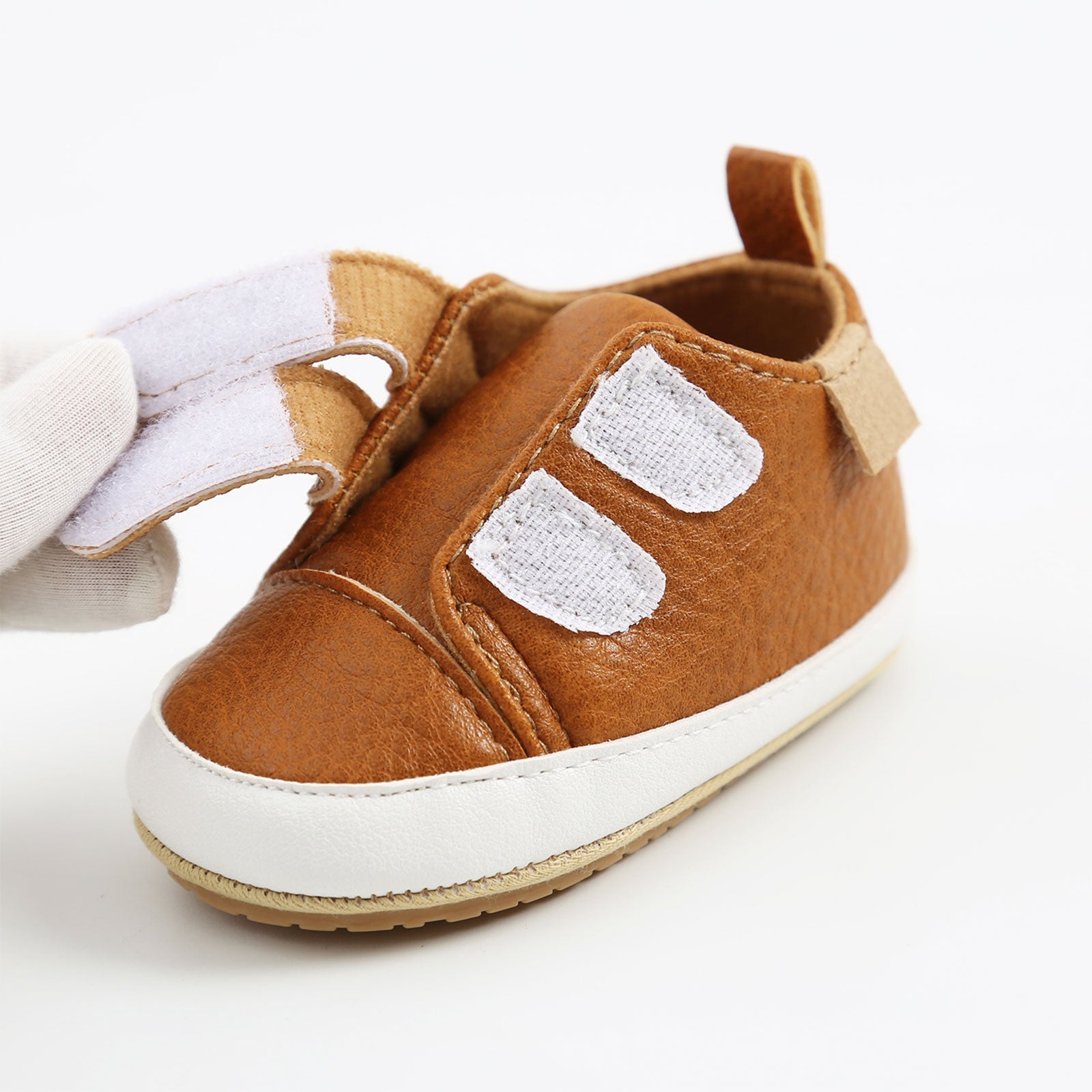 🌟 Tênis Linha Baby 🌱 Couro Ecológico Infantil 👣