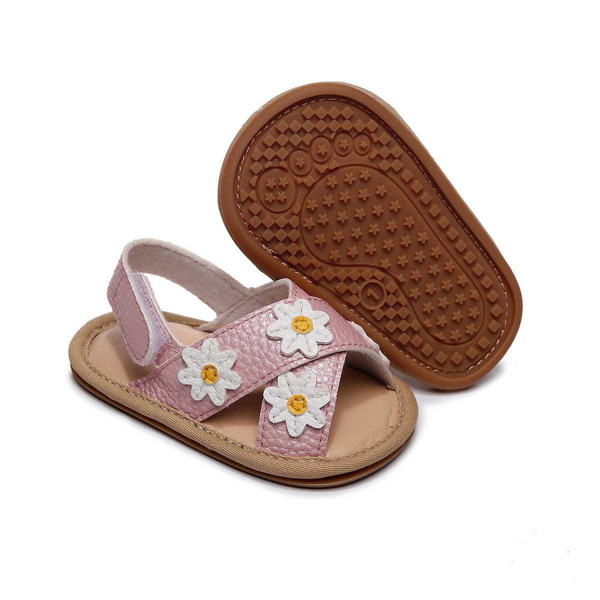 Trendsetter Mirim 💫 Sandália Daisy Doce Jardim Encantado 🌷 O Toque de Brilho e Fofura Para o Lookinho Mais Fashion da Sua Pequena Diva ✨💖