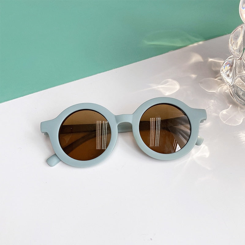 ✨ Óculos de Sol Vintage Infantil ☀️💖 Proteção e Pura Fofura! 😎