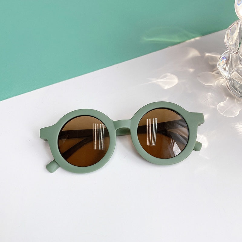 ✨ Óculos de Sol Vintage Infantil ☀️💖 Proteção e Pura Fofura! 😎