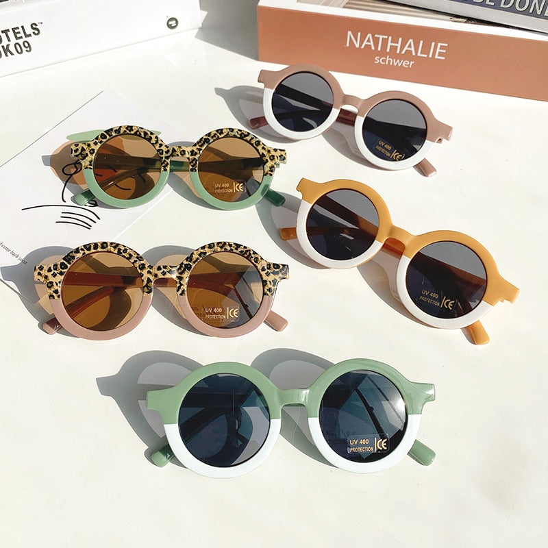 ✨ Óculos de Sol Vintage Infantil ☀️💖 Proteção e Pura Fofura! 😎