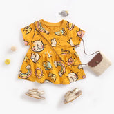 Essencial Verãozinho ☀️ Vestido Babadinho Delicado e Manga Curta Que Traz Conforto e Estilo Para Sua Pequena Brilhar em Qualquer Lugar! ✨💖