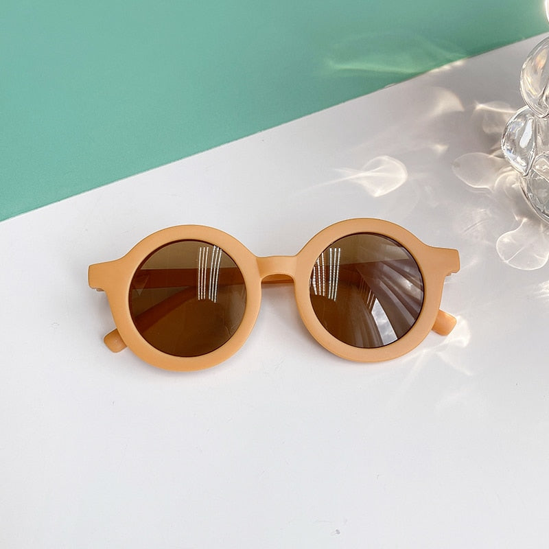 ✨ Óculos de Sol Vintage Infantil ☀️💖 Proteção e Pura Fofura! 😎