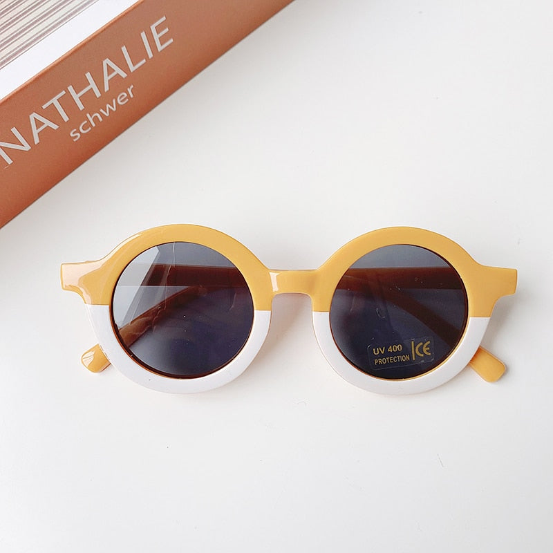✨ Óculos de Sol Vintage Infantil ☀️💖 Proteção e Pura Fofura! 😎
