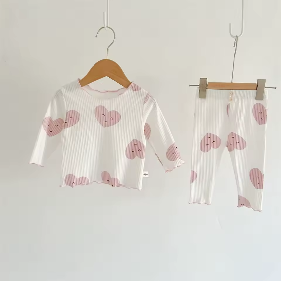 ☁️ Conjunto Liberdade Poá Canelado e Versátil 💫✨ Com Frufru e Toque Suave - Leveza e Paz 🌸💖