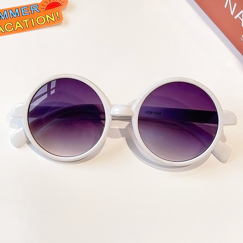 ✨ Óculos de Sol Vintage Infantil ☀️💖 Proteção e Pura Fofura! 😎