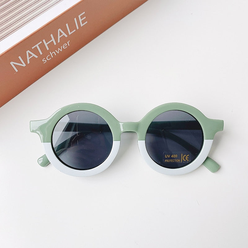 ✨ Óculos de Sol Vintage Infantil ☀️💖 Proteção e Pura Fofura! 😎
