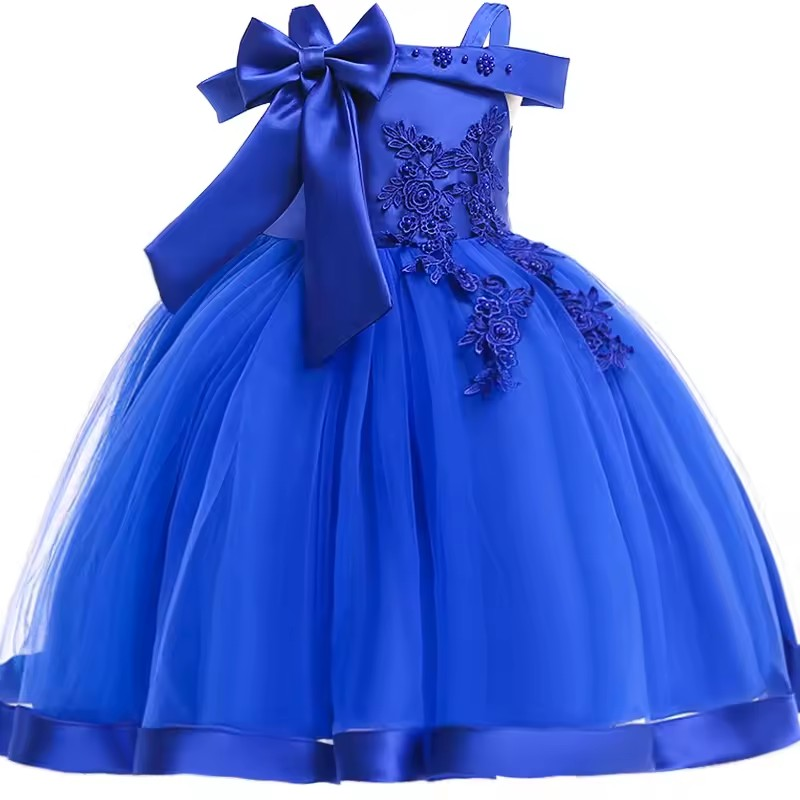 Vestido Eveline Realeza Fashion ⚜️🌟 – Laço Decorativo 🎗️💎 Mangas Românticas 🌸💖