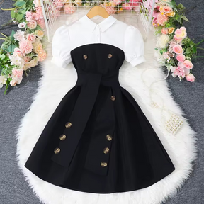 Vestido Nayara Encanto Atemporal 👑✨, Detalhes de Alfaiataria ✂️📏 - Preciosidade Fashionista 💎