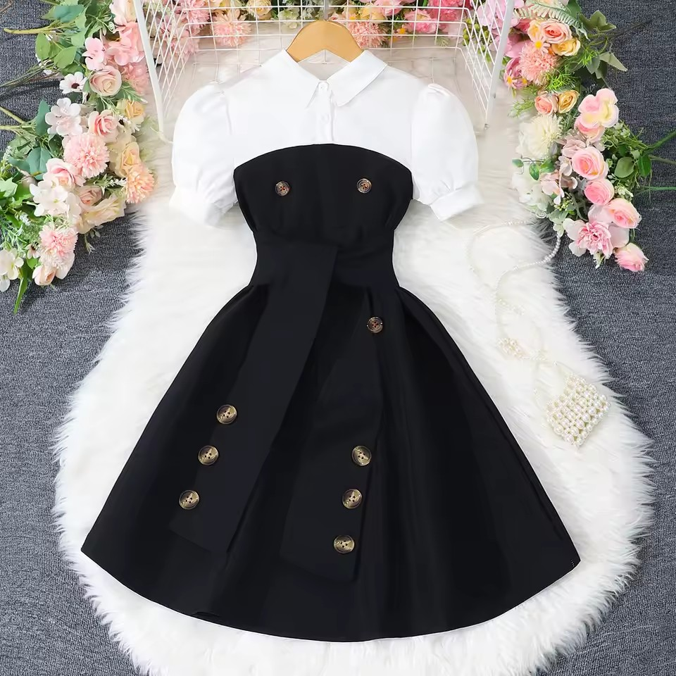 Vestido Nayara Encanto Atemporal 👑✨, Detalhes de Alfaiataria ✂️📏 - Preciosidade Fashionista 💎