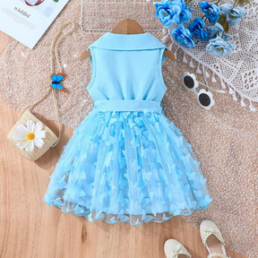 Vestido Stella Elegância de Fada 💖🧚‍♀️ – Versatilidade do Chemise com Saia Etérea 🌊 e Apliques Mágicos🪄