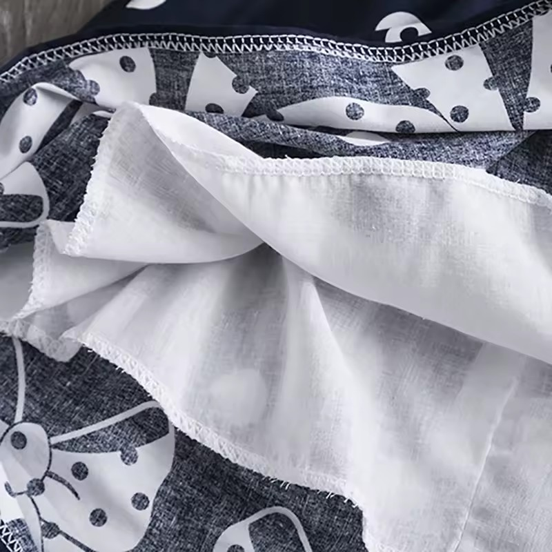 Vestido Helen Charme Retrô 🕰️✨Leveza ☁️ & Acabamento Primoroso 👌 com Laços 💖