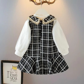 Design e Aconchego Conjunto Noir Chic 🎩 Xadrez Elegance 💫 e Blusa Comfort Plus 🛋️